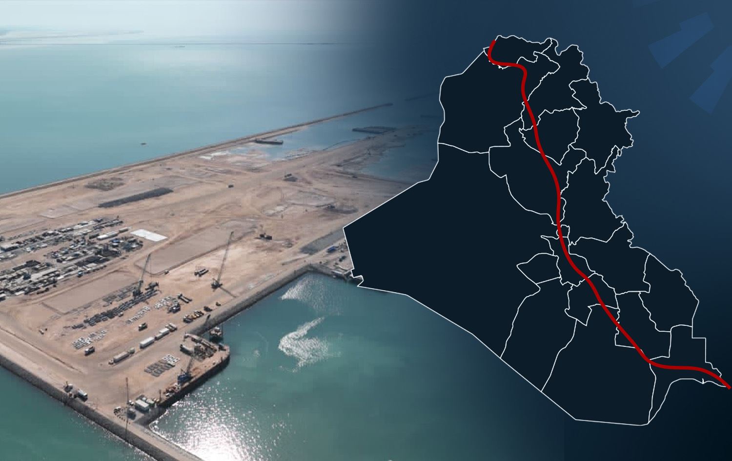 مشروع طريق التنمية: العراق يخطط ليكون المركز اللوجستي الأول في المنطقة