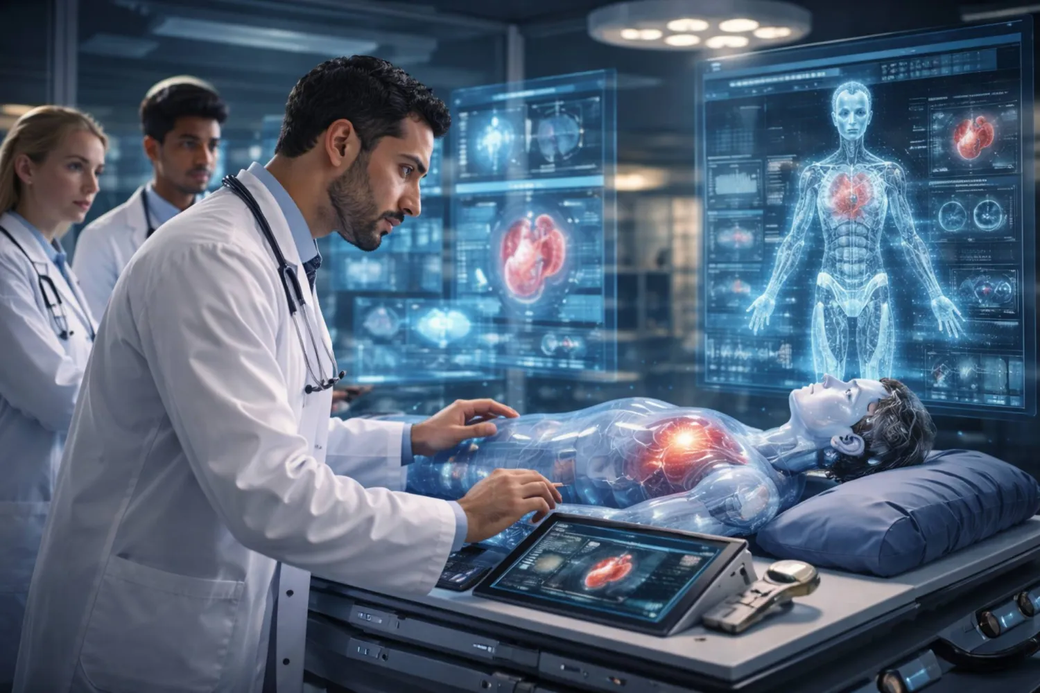 الذكاء الاصطناعي والطب.. هل بات التشخيص الآلي منافساً للكادر الطبي؟