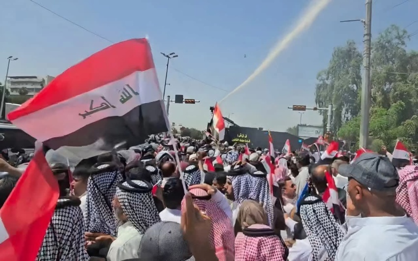 Farmers Demonstrate in Baghdad Demanding Support for Agricultural Sector