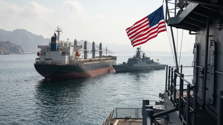 Military Escalation in the Strait of Hormuz: Washington Targets Coastal Sites as Tehran Retaliates with Missile Strikes