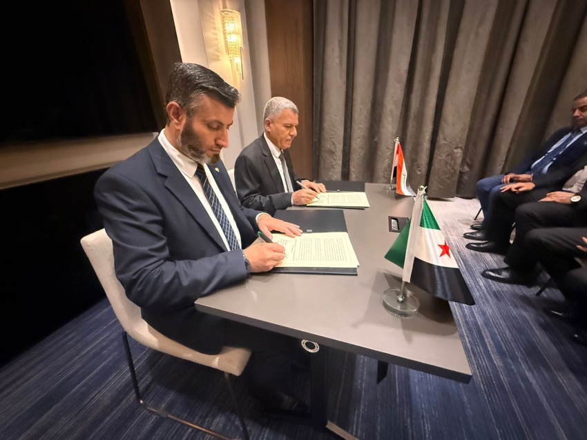 العراق وسوريا يوقعان محضراً فنياً لتعزيز الإدارة المشتركة للموارد المائية