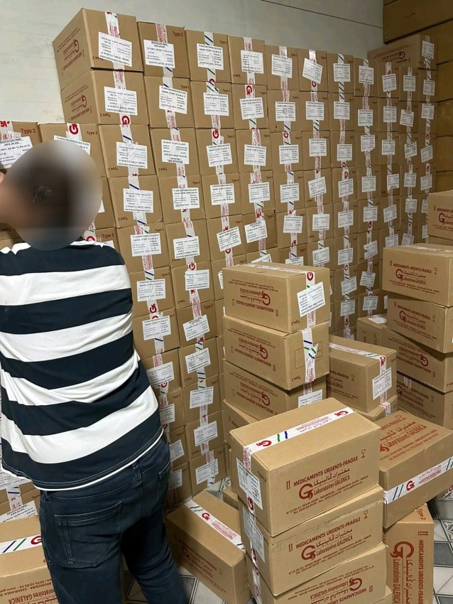 السلطات الصحية والأمنية تضبط 390 ألف قطعة دوائية مهربة في محافظة ديالى
