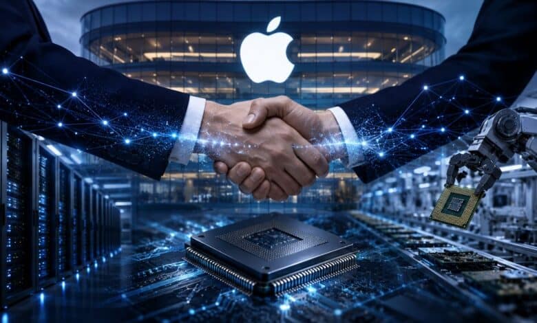 شركة آبل تتجه لتعزيز بنيتها التحتية عبر خطط لاستحواذات تقنية متقدمة في مجال الذكاء الاصطناعي