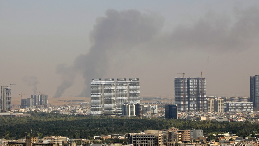 Media Reports: Airstrike Targets Border Site in Western Iran
