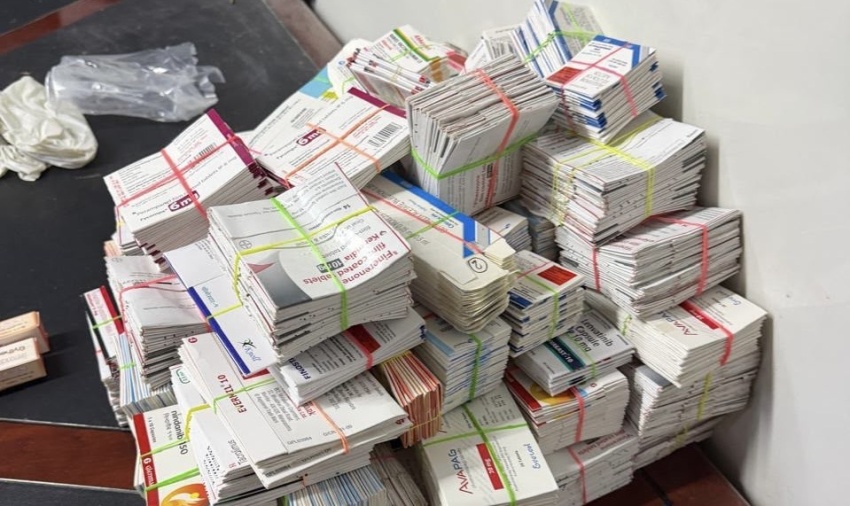 إحباط محاولة تهريب كميات من الأدوية والمستلزمات الطبية عبر مطار البصرة الدولي