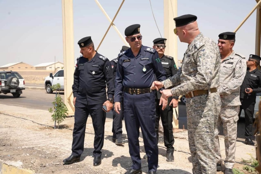 قائد شرطة محافظة صلاح الدين يشرف ميدانياً على تأهيل وتطوير سيطرة الشهيد أبو مهدي المهندس