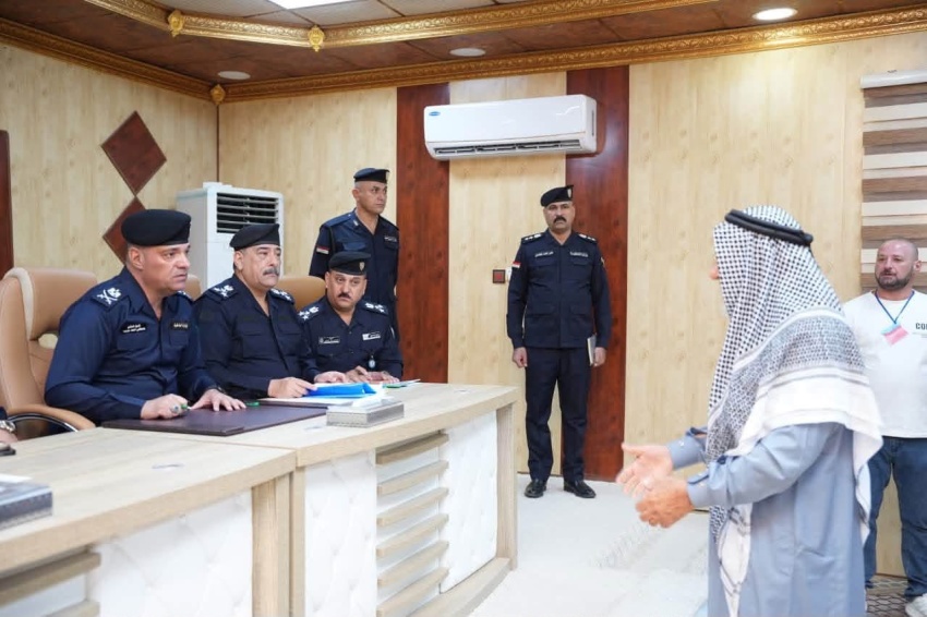 قيادة شرطة صلاح الدين تواصل عقد لقاءاتها المباشرة لبحث مطالب المواطنين والمنتسبين