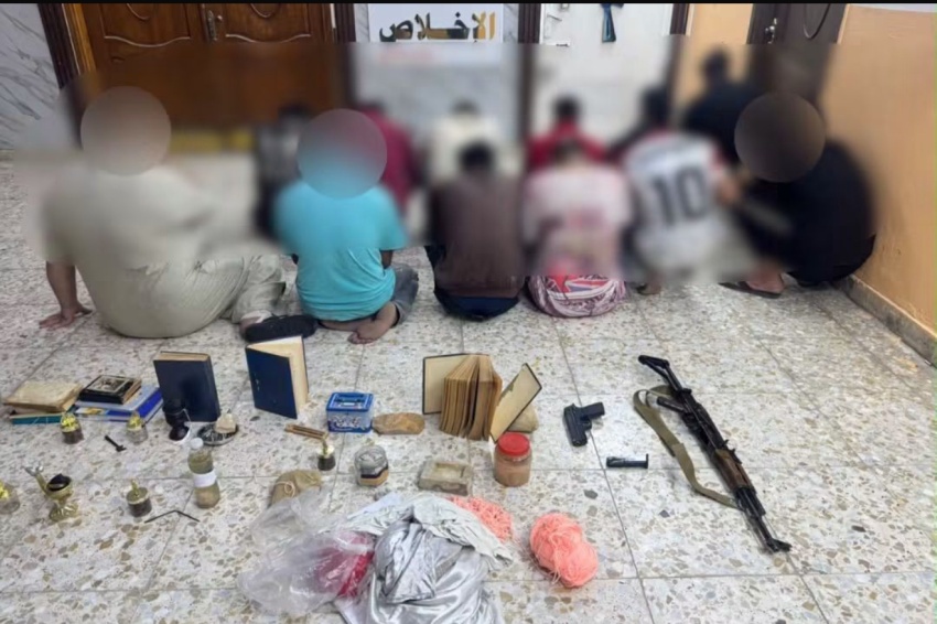 وزارة الداخلية تنفذ ممارسة أمنية وتلقي القبض على مطلوبين ومخالفين في بغداد