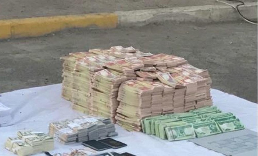 شرطة الأنبار تطيح بشبكة لترويج العملة المزيفة وتضبط مبالغ مالية بالرمادي