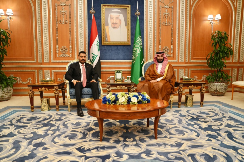 الرئاسة الحكومية تجري مباحثات في الرياض وتؤكد رفض استخدام الأراضي العراقية للاعتداء الإقليمي