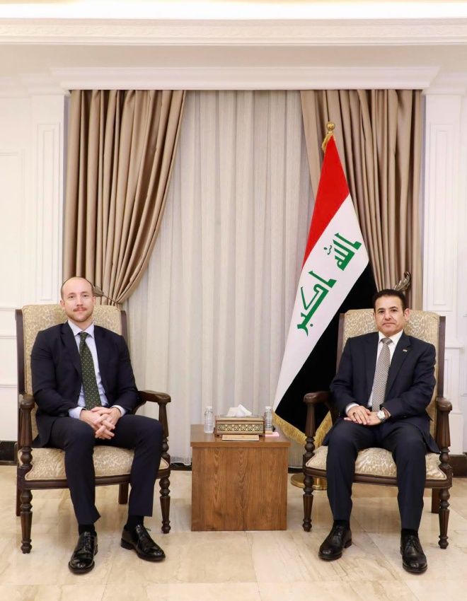 مستشار الأمن القومي يبحث مع القائم بالأعمال النرويجي تعزيز التعاون الأمني والعلاقات الثنائية