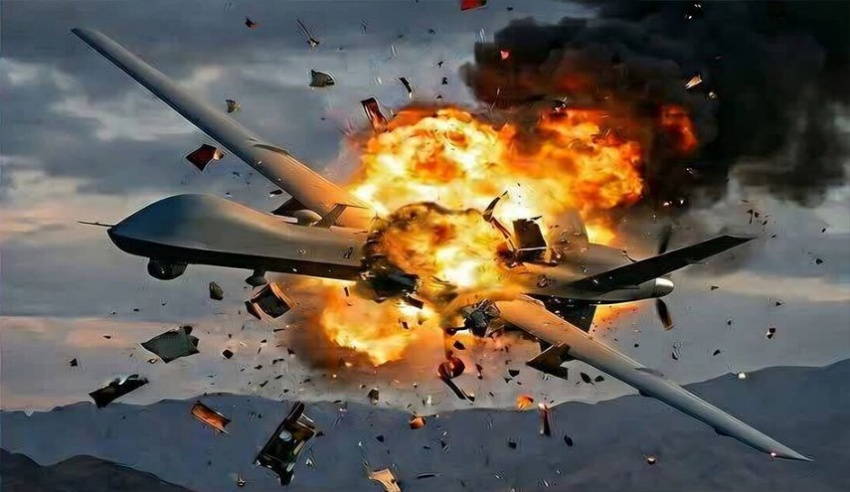 الحرس الثوري الإيراني يعلن إسقاط طائرة مسيّرة أمريكية شرق مضيق هرمز